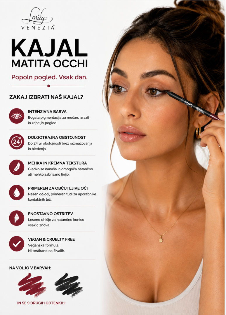 KAJAL - Mehko črtalo za oči