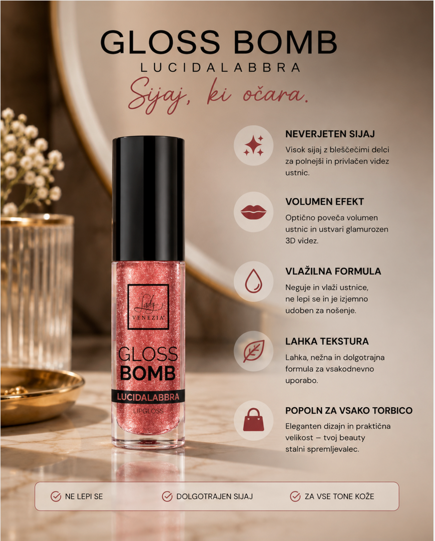 GLOSS BOMB - Sijoč lip gloss