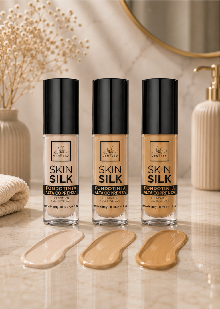 SKIN SILK - Tekoči puder