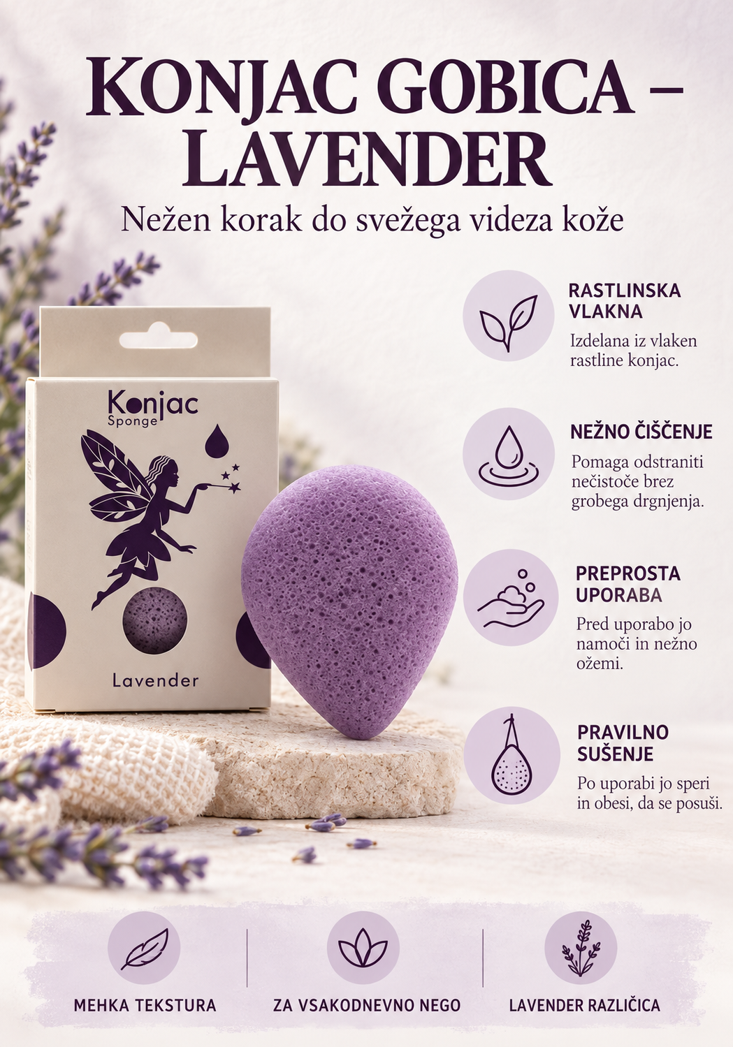 KOLEKCIJA KONJAC SPUŽVICA
