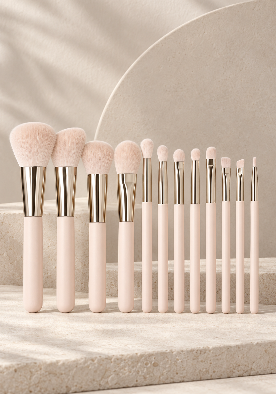 SET 12 KISTOVA ZA ŠMINKANJE MIMO - ROZA