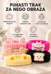 ELASTIČEN TRAK ZA NEGO OBRAZA
