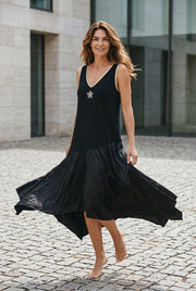 OBLEKA SPORT CHIC SATIN