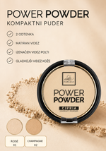 Naloži sliko v pregledovalnik galerij, POWER POWDER - kompaktni puder