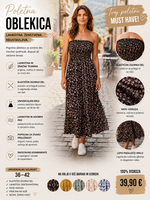 Naloži sliko v pregledovalnik galerij, OBLEKA FLORA