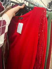 HALJINA GLITTER CRVENA