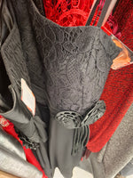 Naloži sliko v pregledovalnik galerij, OBLEKA BLACK LACE