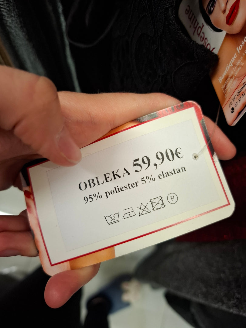 OBLEKA BLACK SHINE