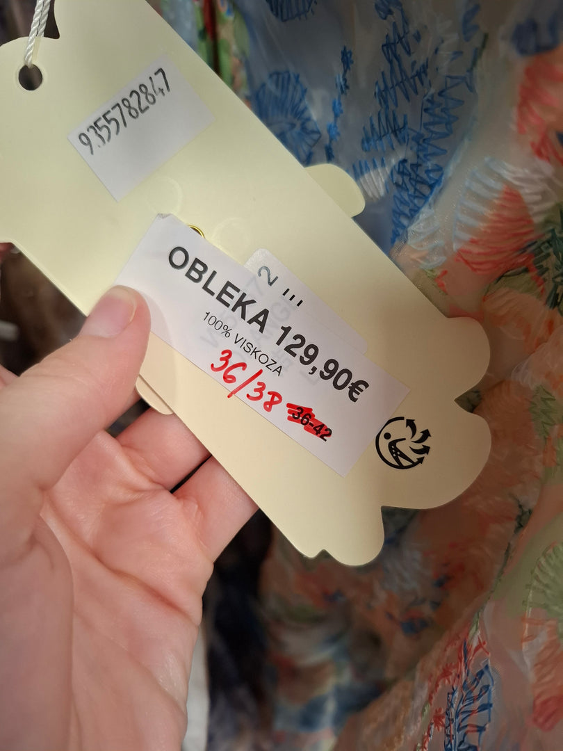 OBLEKA FLOWER PUFF