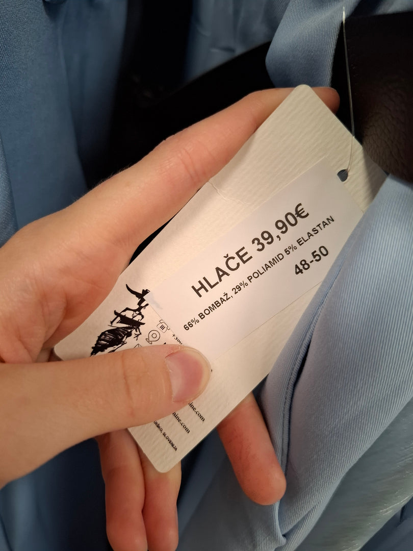 HLAČE BLUE CHIC