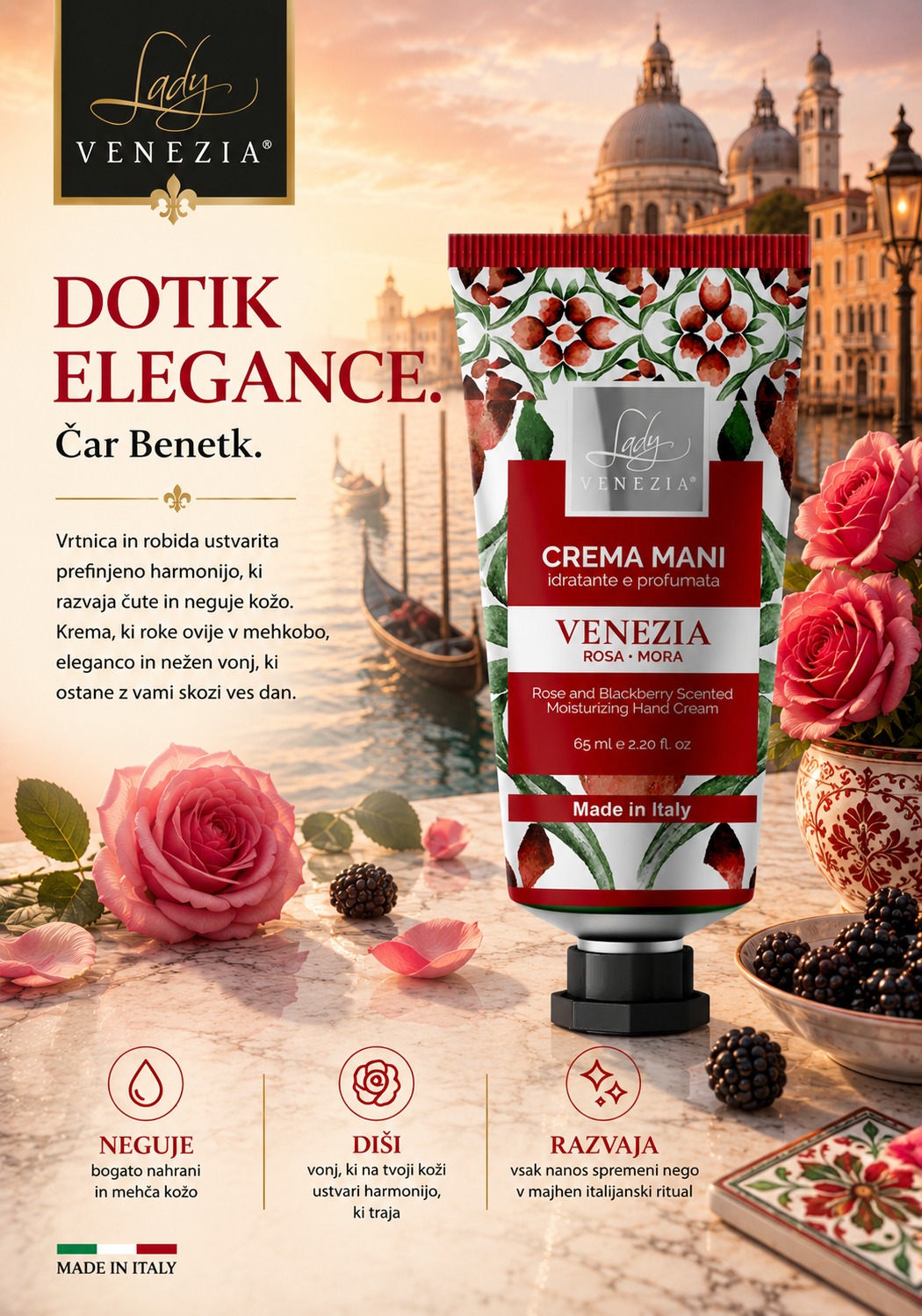 CERAMICHE D'ITALIA – KREMA ZA ROKE 65ml