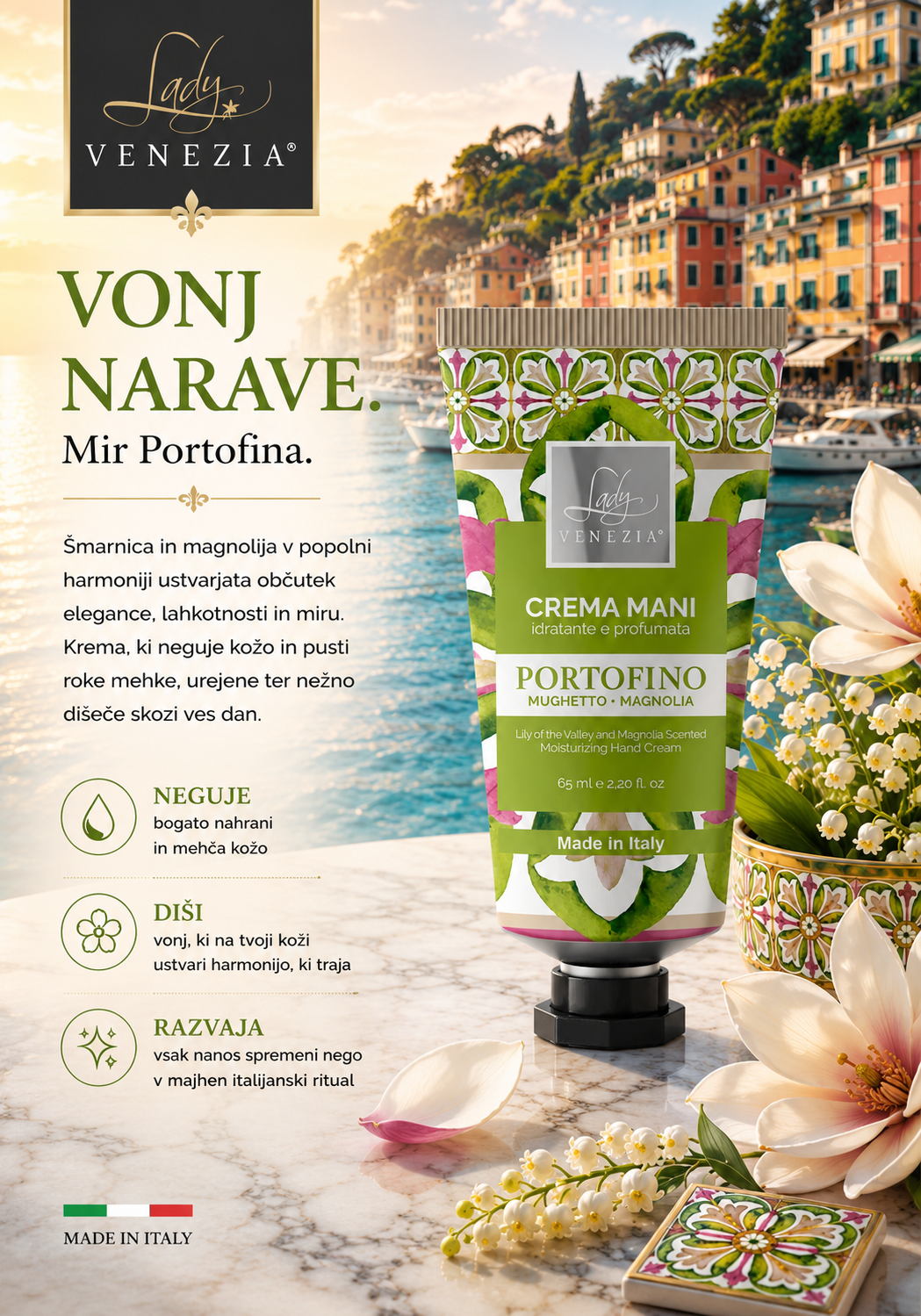 CERAMICHE D'ITALIA – KREMA ZA ROKE 65ml